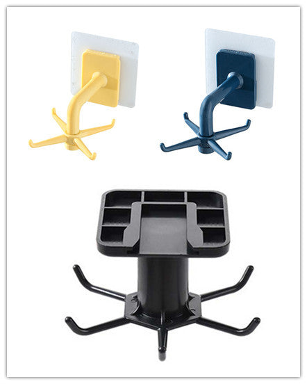 Hook Kitchen Storage Rack 360 Degree Rotation
