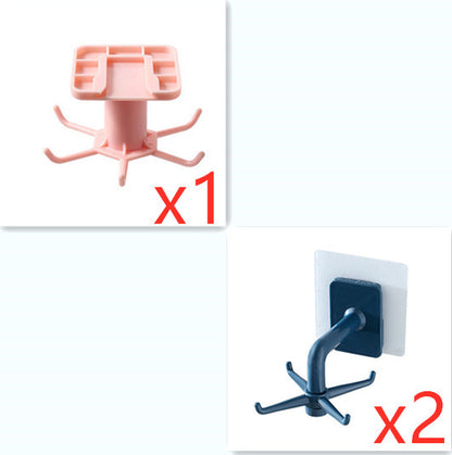 Hook Kitchen Storage Rack 360 Degree Rotation
