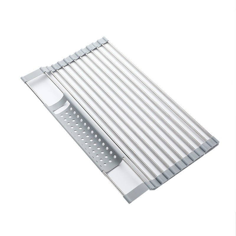 Kitchen Sink Tableware Fruit And Vegetable Drain Rack