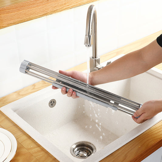 Kitchen Sink Tableware Fruit And Vegetable Drain Rack