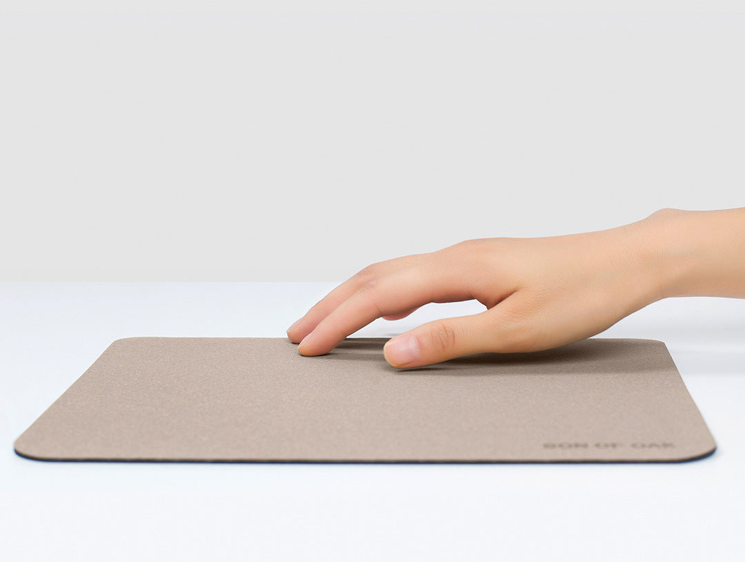 Portable Cork Mouse Pad for Office Use