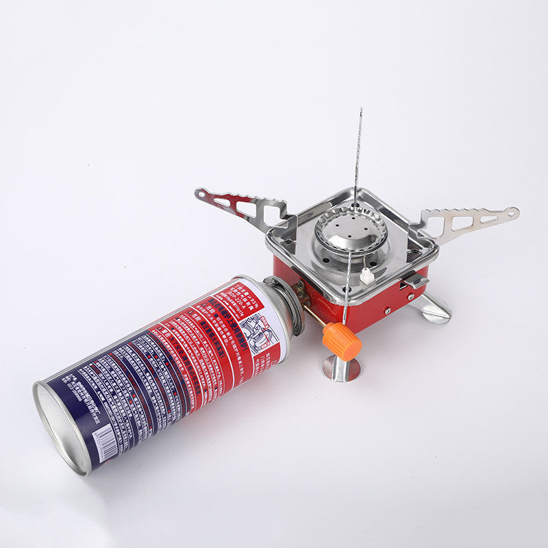Portable Folding Gas Tank Stove – Compact & Powerful Outdoor Cooking
