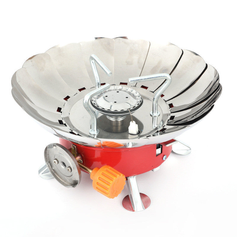 Portable Folding Gas Tank Stove – Compact & Powerful Outdoor Cooking