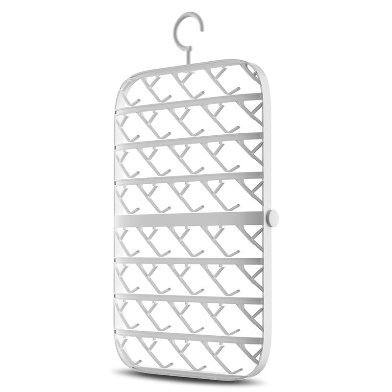 Plastic Sock Clip Foldable Storage Sock Rack