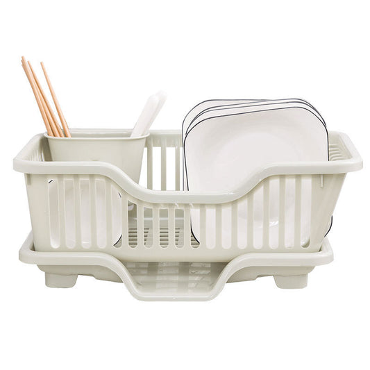 Kitchen Countertop Dish Drain Tray Water Rack