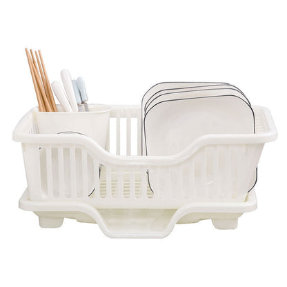 Kitchen Countertop Dish Drain Tray Water Rack