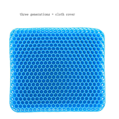 Summer Gel Cushion Honeycomb Car Seat Cushion Breathable Cool Student Cushion