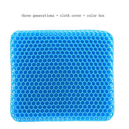 Summer Gel Cushion Honeycomb Car Seat Cushion Breathable Cool Student Cushion