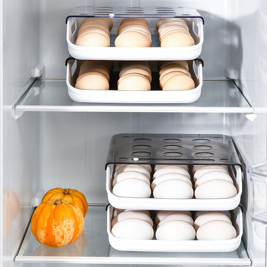 Creative Automatic Rolling Egg Box, Egg Storage Box