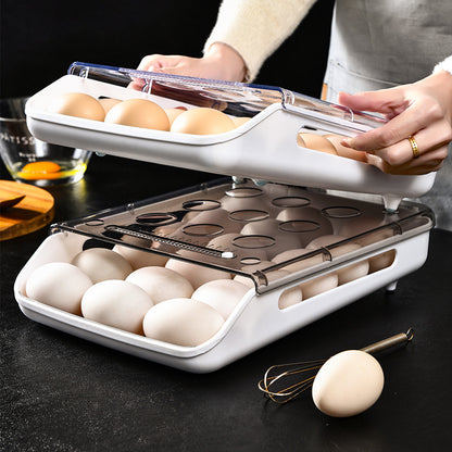 Creative Automatic Rolling Egg Box, Egg Storage Box