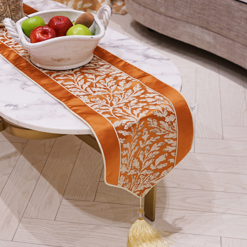 Chinese Style Cotton Table Runner – Dining and Coffee Table Decor