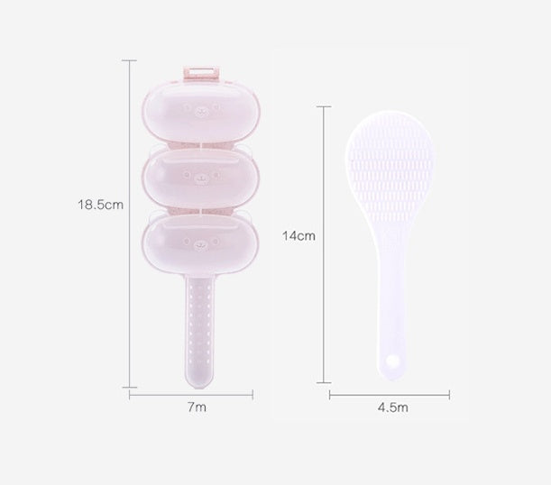 Rice ball mold shakers