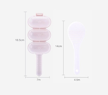 Rice ball mold shakers