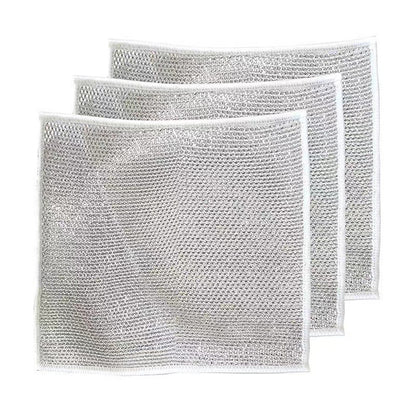 Ondaum Oil-Free Grid Cleaning Cloth for Kitchen and Dishwashing