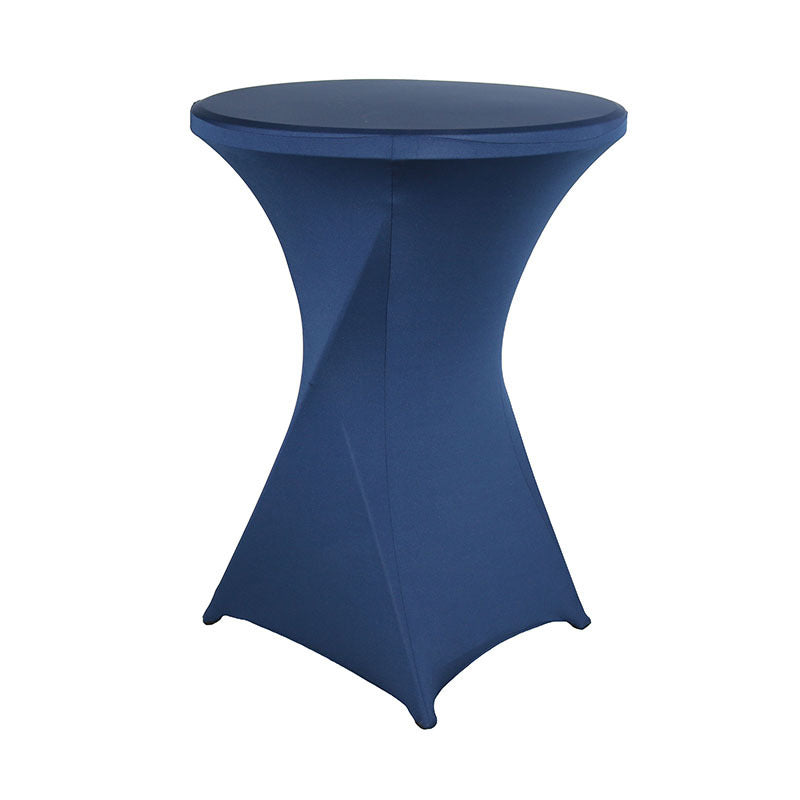 Stretch Polyester Cocktail Table Cover – Fitted Table Cloth
