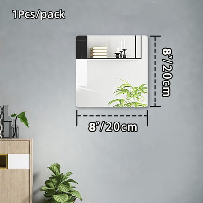 High Definition Mirror Wall Self Adhesive Acrylic