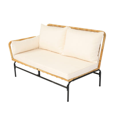 3 Pieces Outdoor Patio Wicker Furniture Sets Table And Chairs