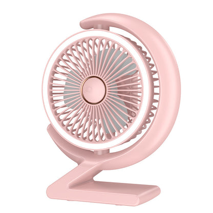 Clip Fan USB Lighting Desktop Household Fan Portable