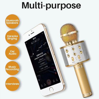 Portable Wireless Bluetooth Microphone with Mini KTV Speaker