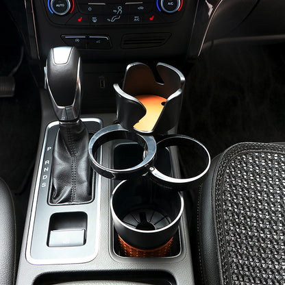 Car Cup and Accessory Holder – Rotatable ABS Drink Holder