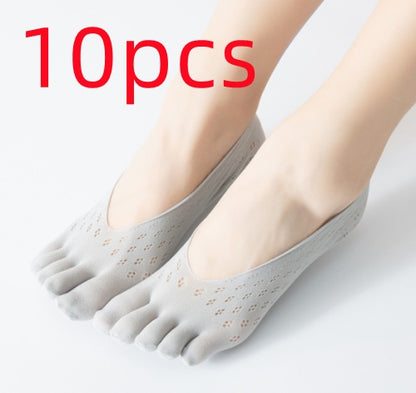 Ondaum Women's 5 Toe Socks