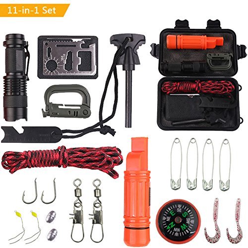 Multifunction Outdoor Survival Kit – SOS Adventure & First Aid Box