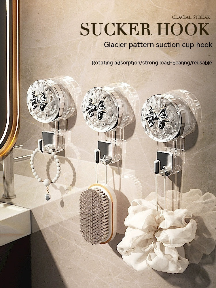 Strong Suction Cup Hook Punch-free Seamless Hanger Clothes Sticky Hook