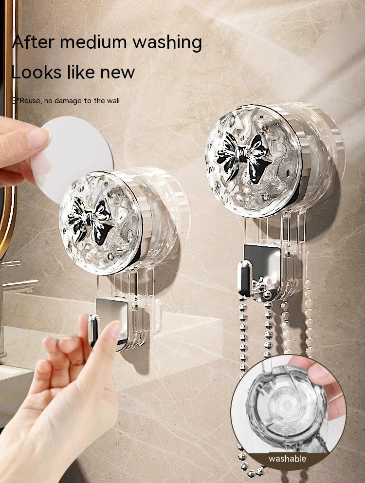Strong Suction Cup Hook Punch-free Seamless Hanger Clothes Sticky Hook