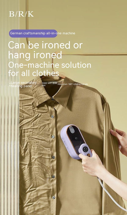 Ondaum Foldable and Portable Ironing Machine for Wet and Dry Use
