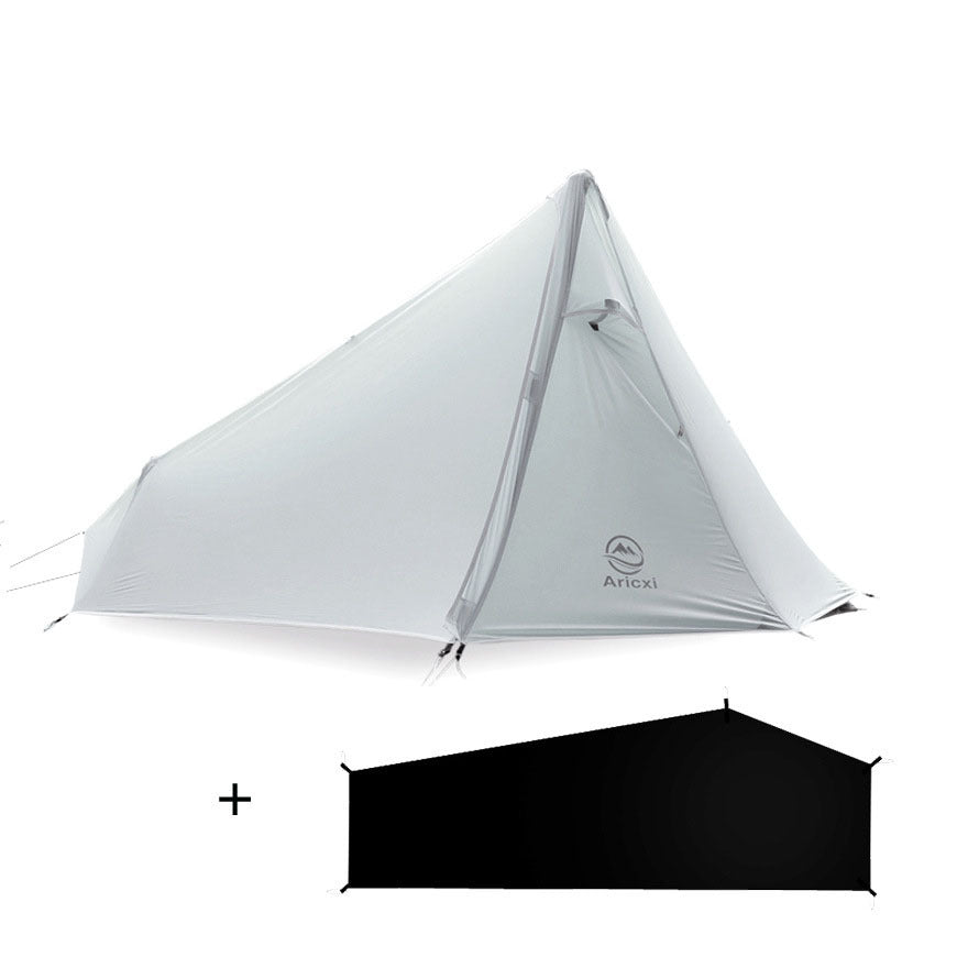 Single-Person Rodless Outdoor Tent with Silicone Coating