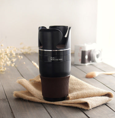 Car Cup and Accessory Holder – Rotatable ABS Drink Holder