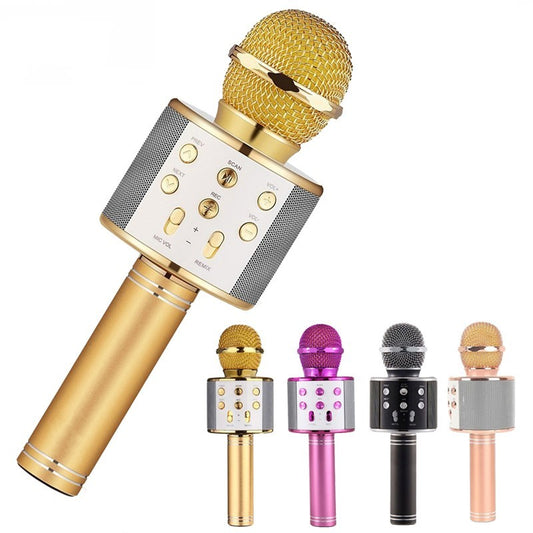 Portable Wireless Bluetooth Microphone with Mini KTV Speaker