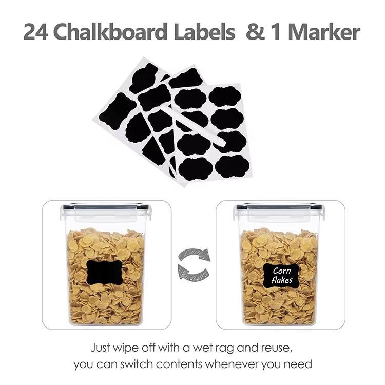 24 Piece Set Of Food Containers