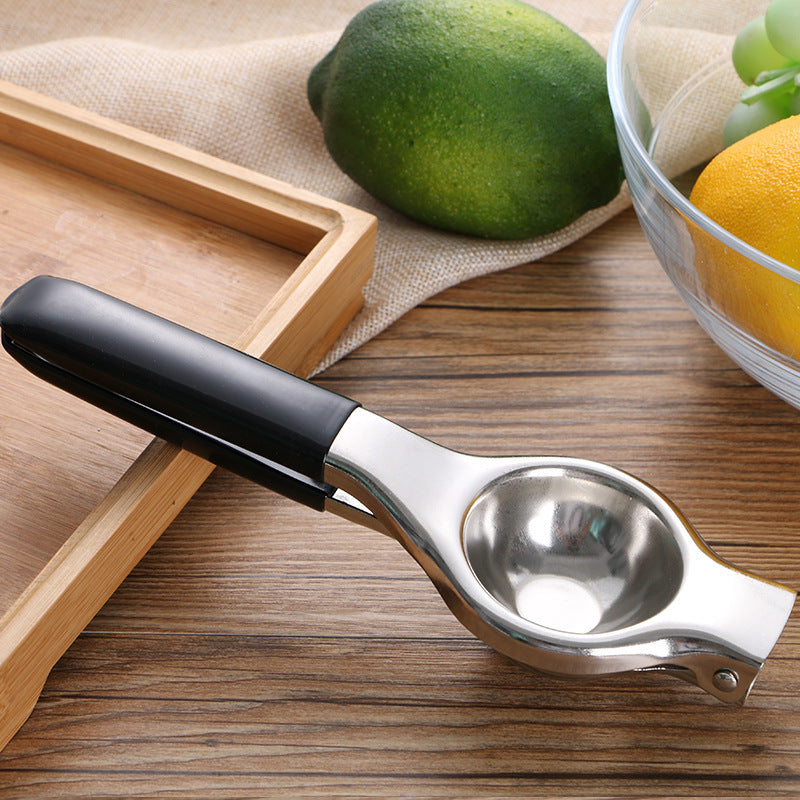 Stainless Steel Manual Juicer Household Juicer Vegetable Juice Pomegranate Orange Squeezer Simple Mini Lemon Clip