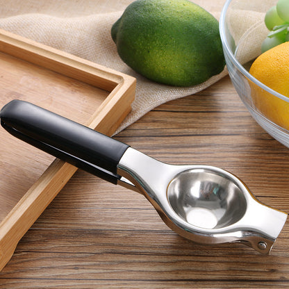 Stainless Steel Manual Juicer Household Juicer Vegetable Juice Pomegranate Orange Squeezer Simple Mini Lemon Clip