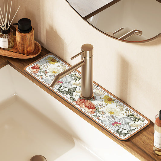 Countertop Drain Pad Non-slip Absorbent