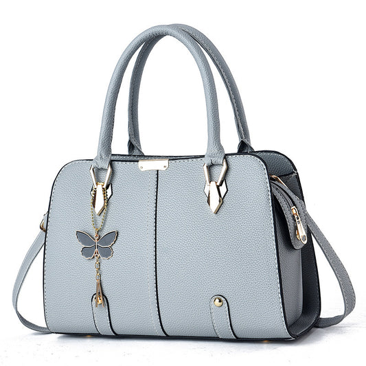 Large Capacity Lychee Pattern Women’s Handbag