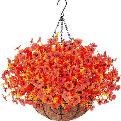 Outdoor Gardening Decoration Round Hanging Basket Hanging Pots