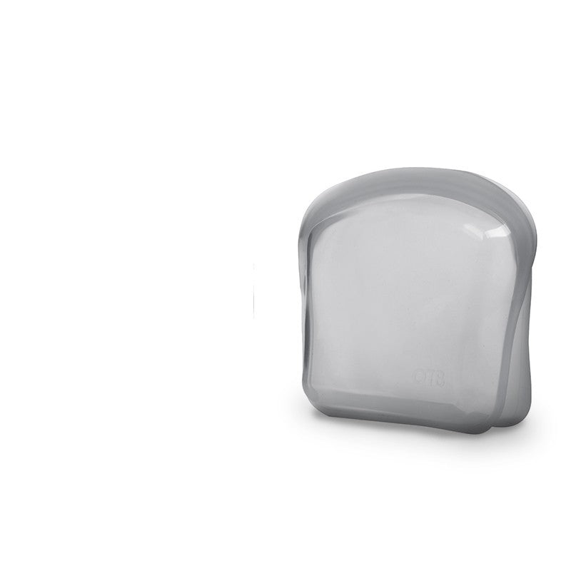 Gray electronic device on a white background