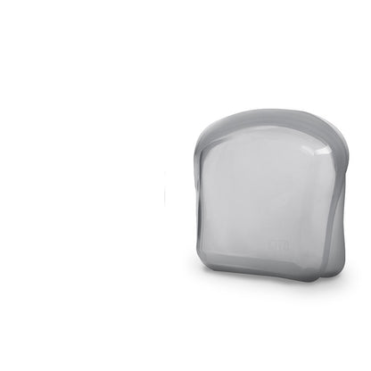 Gray electronic device on a white background