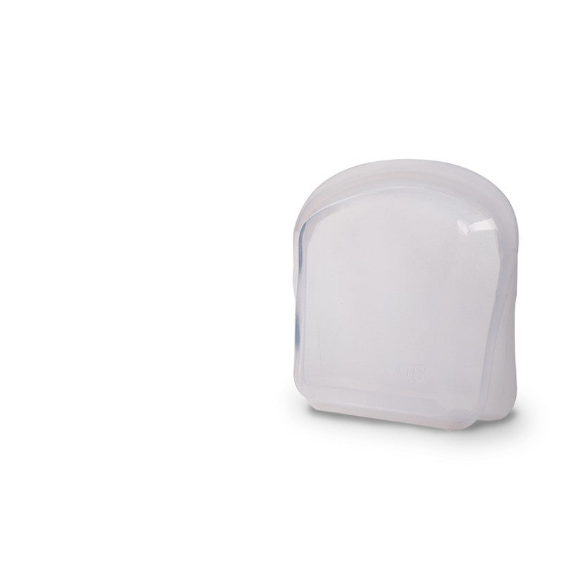 White security camera on a white background