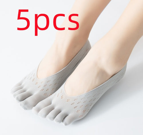Ondaum Women's 5 Toe Socks