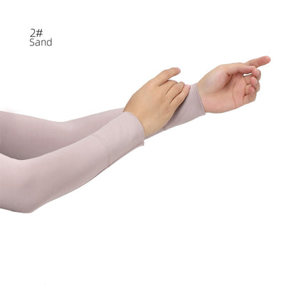 Soft Skin-friendly Elastic Base Sleeve Sun Protection Oversleeve