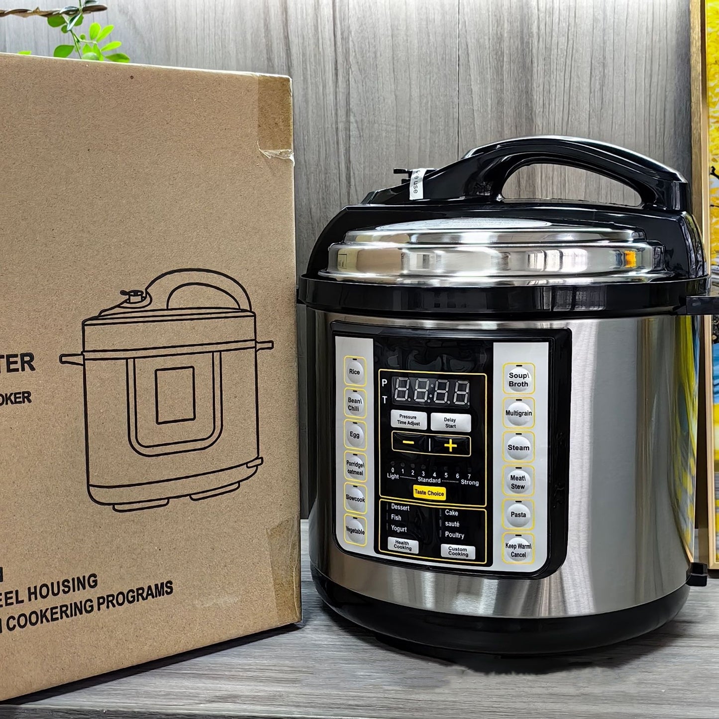 6L Multi-Functional Electric Pressure Rice Cooker