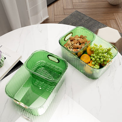 Removable Double-Layer Desktop Drain Basket