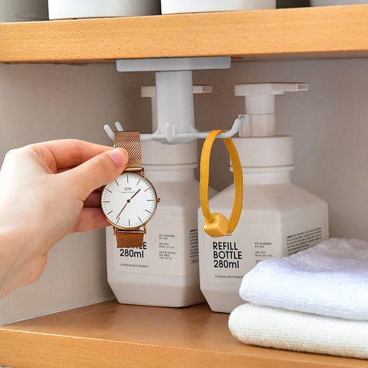 Hook Kitchen Storage Rack 360 Degree Rotation