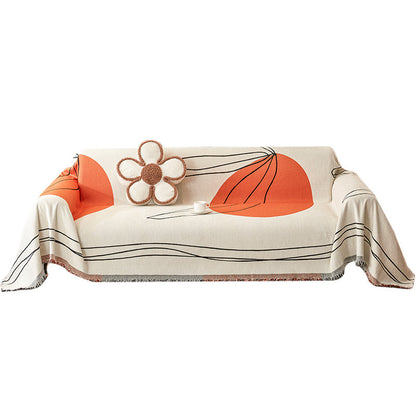 Universal Non-Slip Chenille Sofa Backrest Cover
