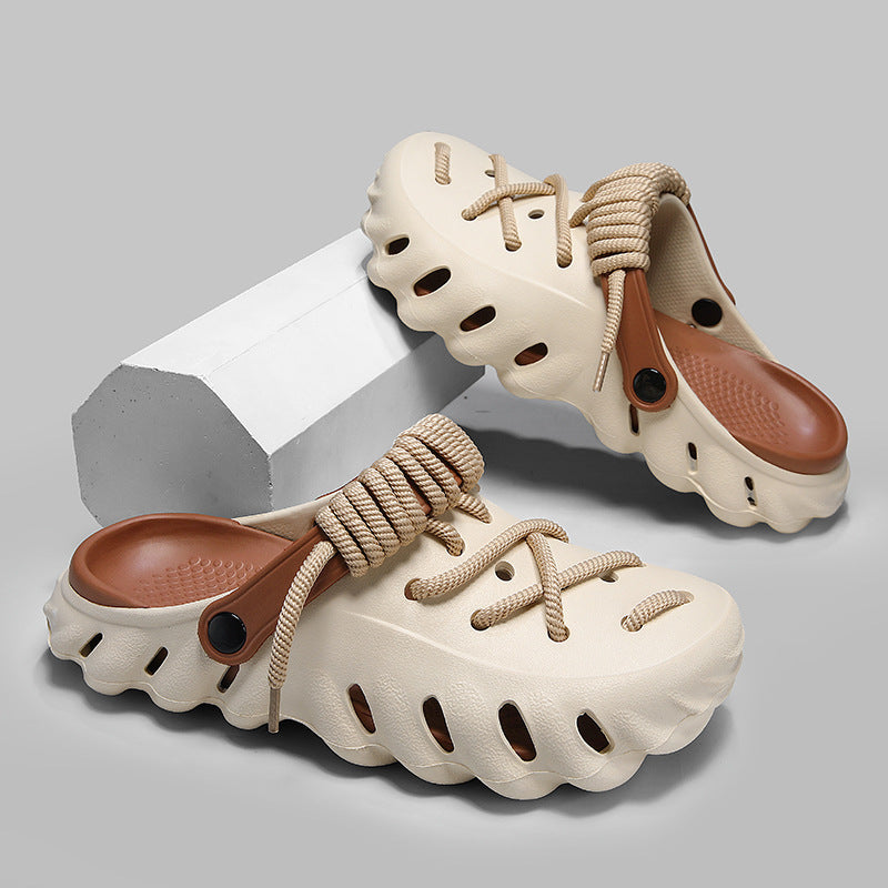 Men’s Summer Outdoor Non-Slip Hole Shoes