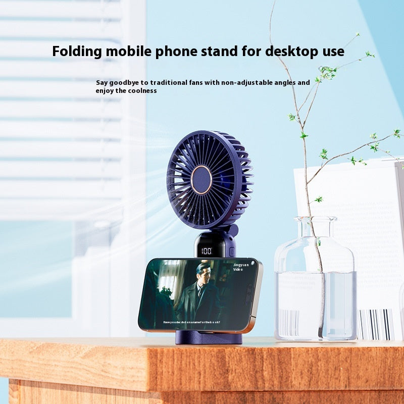Rechargeable Handheld Folding Fan