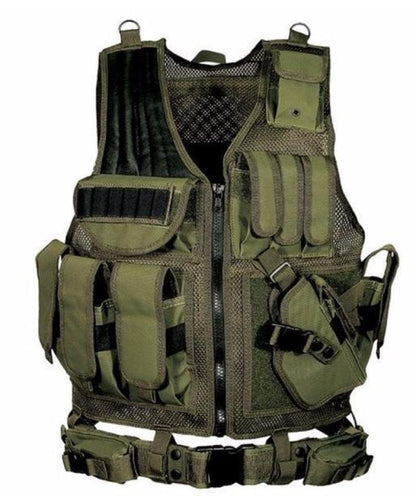 Camouflage Tactical Field Vest – Outdoor Adventure Gear